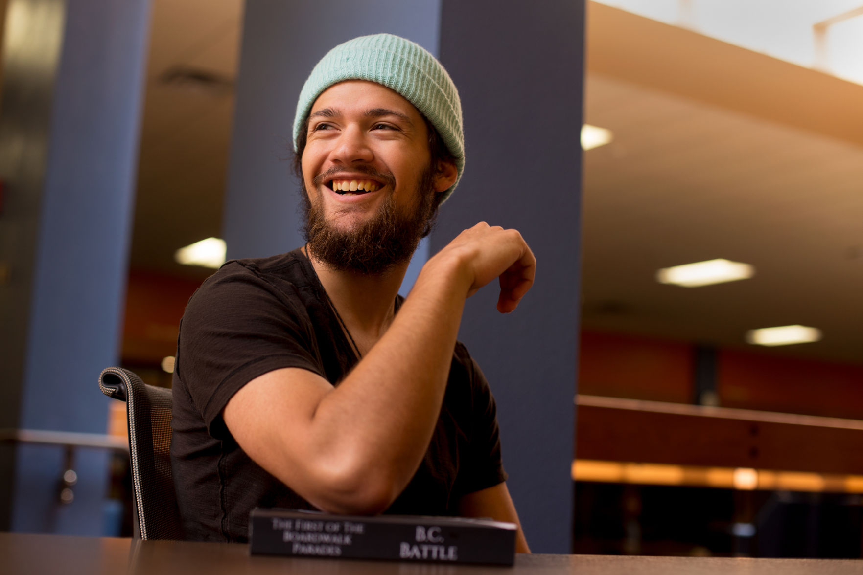 Student self-publishes book, finds purpose in writing